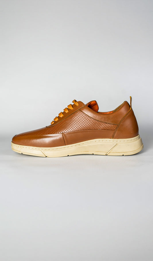 Enzy Baskets basses Enzy en Cuir